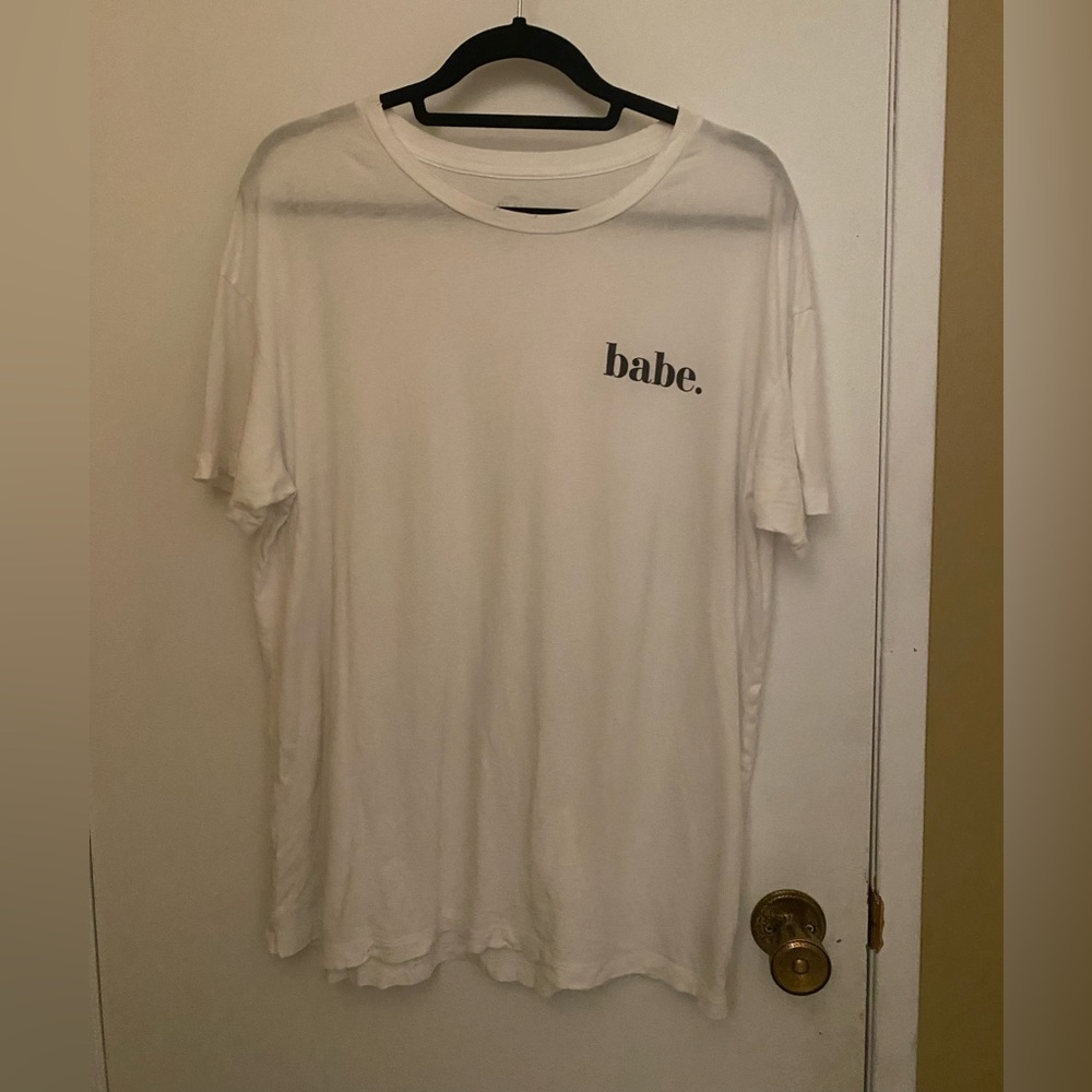 Aerie “babe” tshirt-size medium